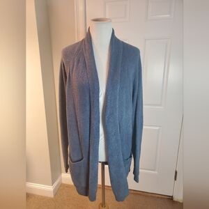Barefoot Dreams Blue Cardigan Sweater